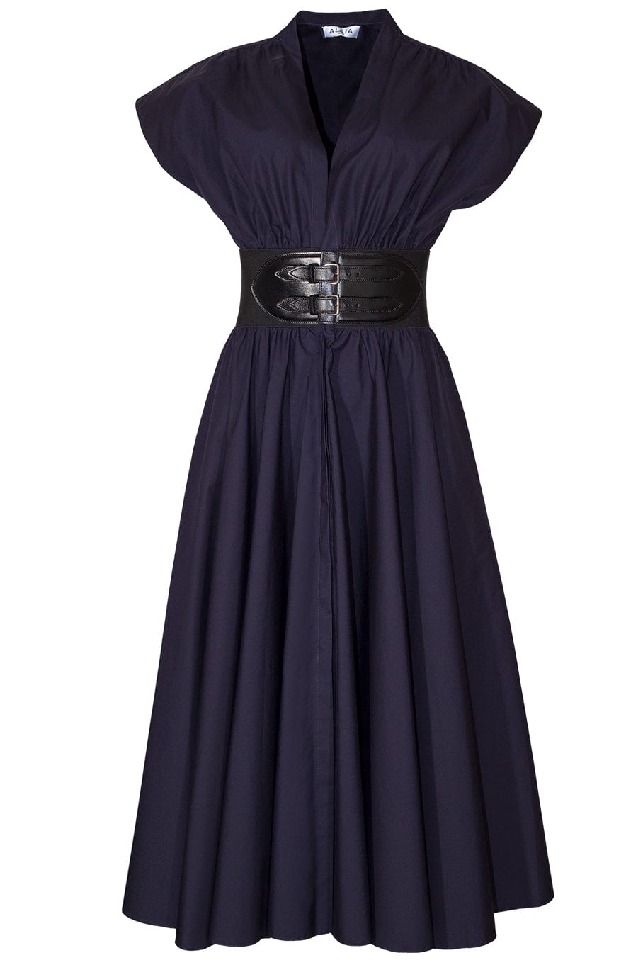 ALAÏA-Belted Dress-