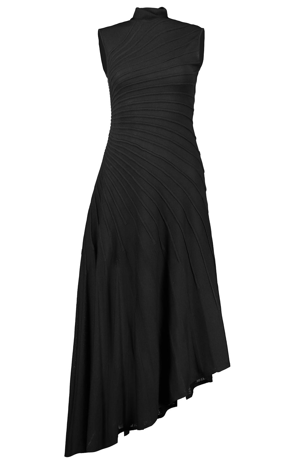 Ray Dress - Anthracite-ANTHRCTE-38-CLOTHINGDRESSCOCKTAIL-ALAÏA