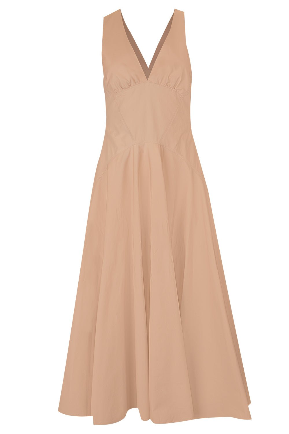 ALAÏA-Vneck Crossback Dress-