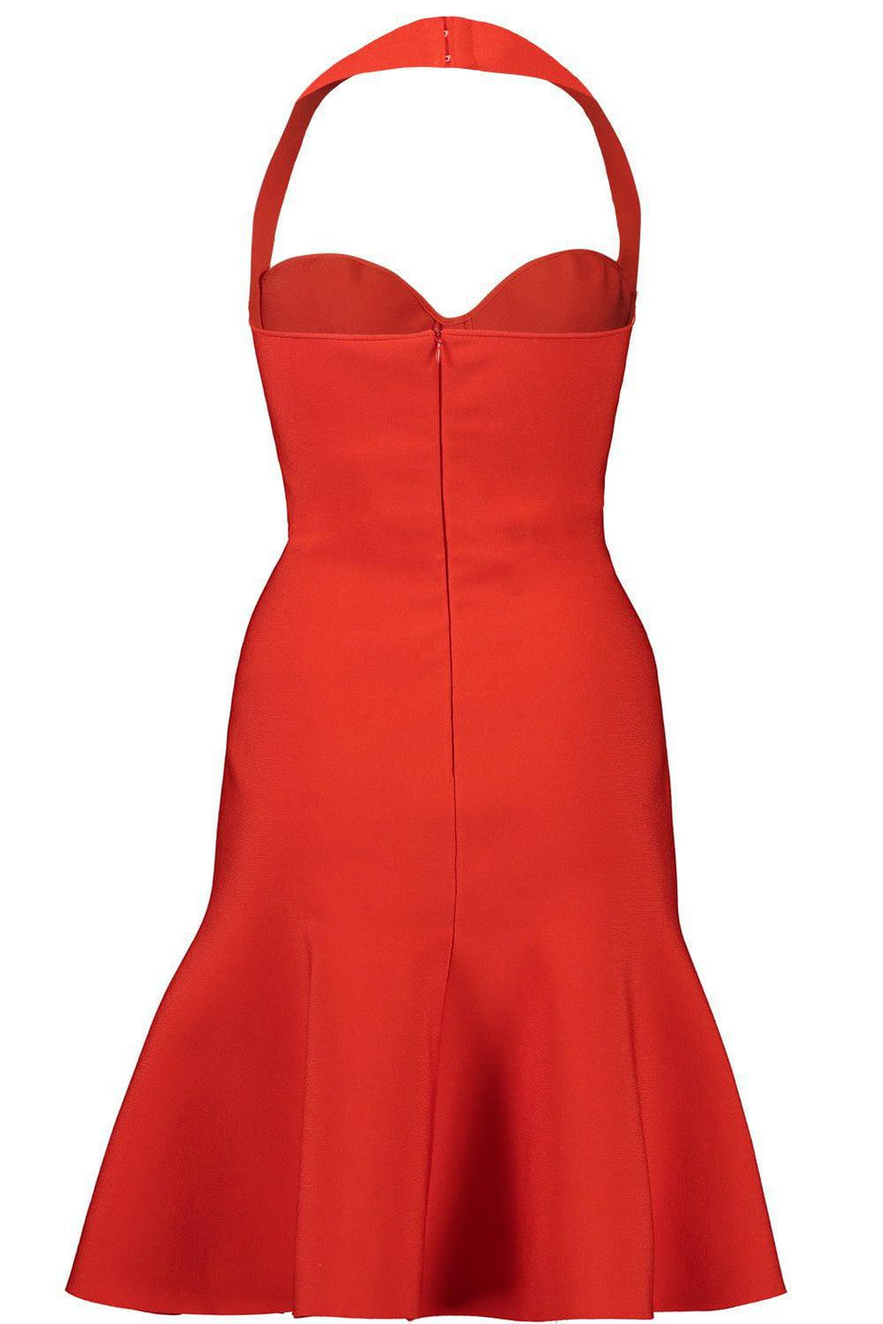 alaia cocktail dress Pleated taffeta bustier mini dress - black