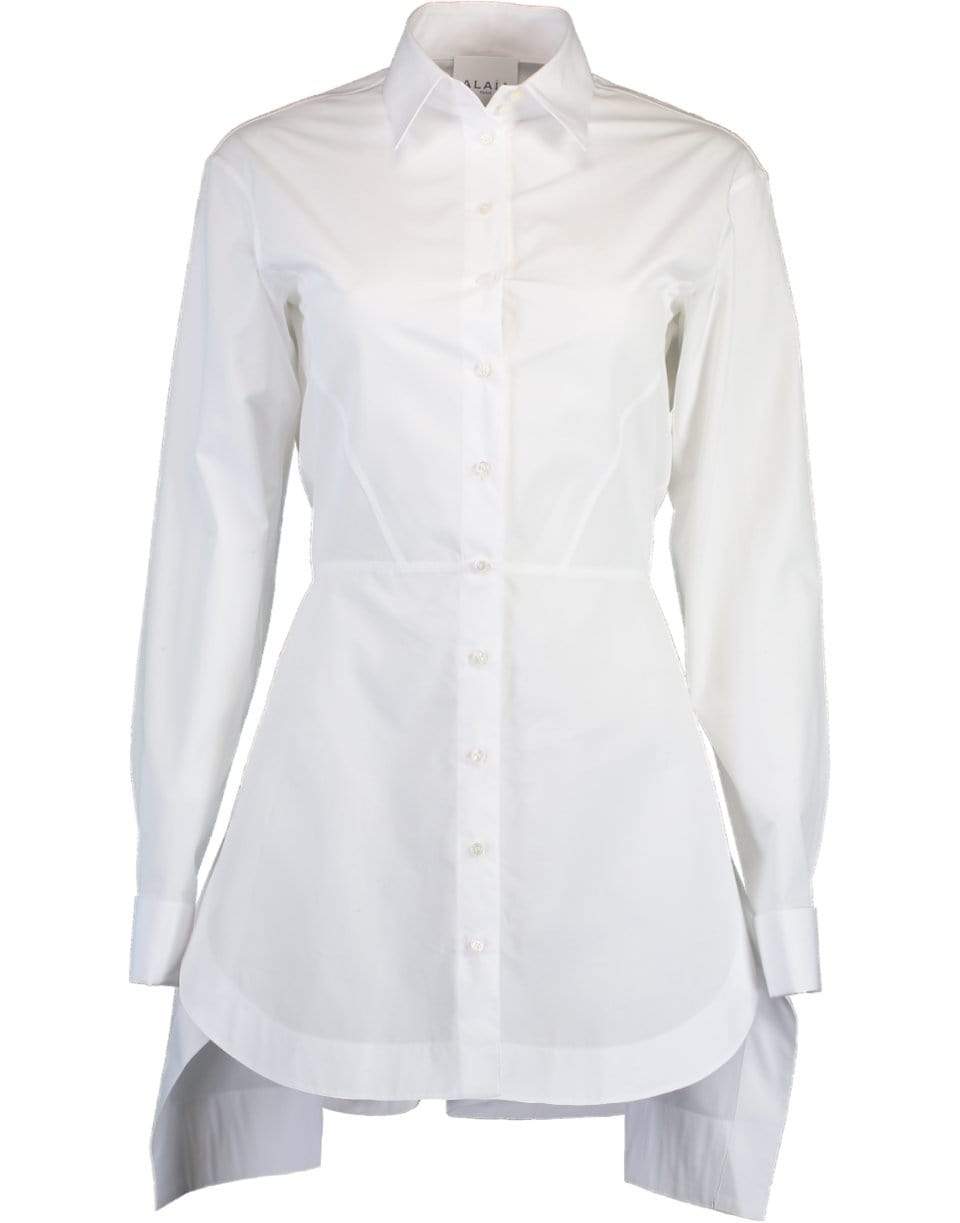 ALAÏA-Edition 1986 The Basque Shirt In Japanese Poplin-