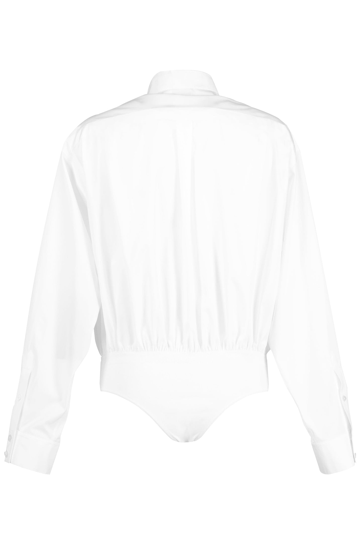 ALAÏA-Poplin Body Shirt-