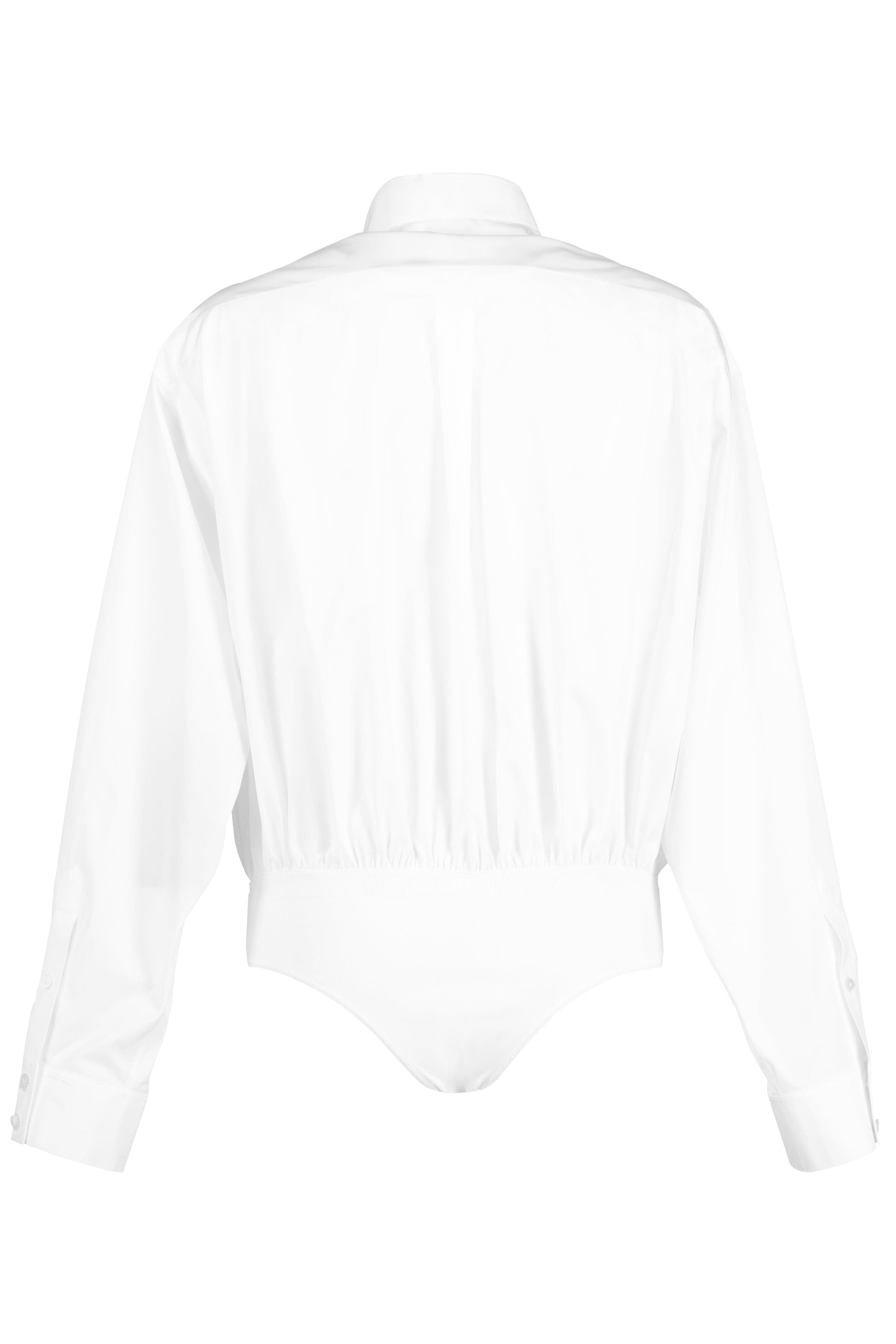 ALAÏA-Poplin Body Shirt-