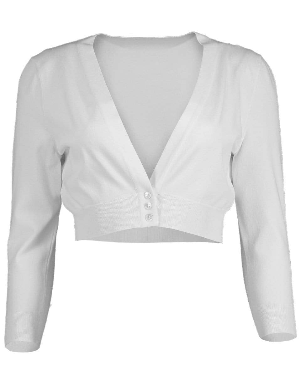 ALAÏA-Cropped Cardigan-