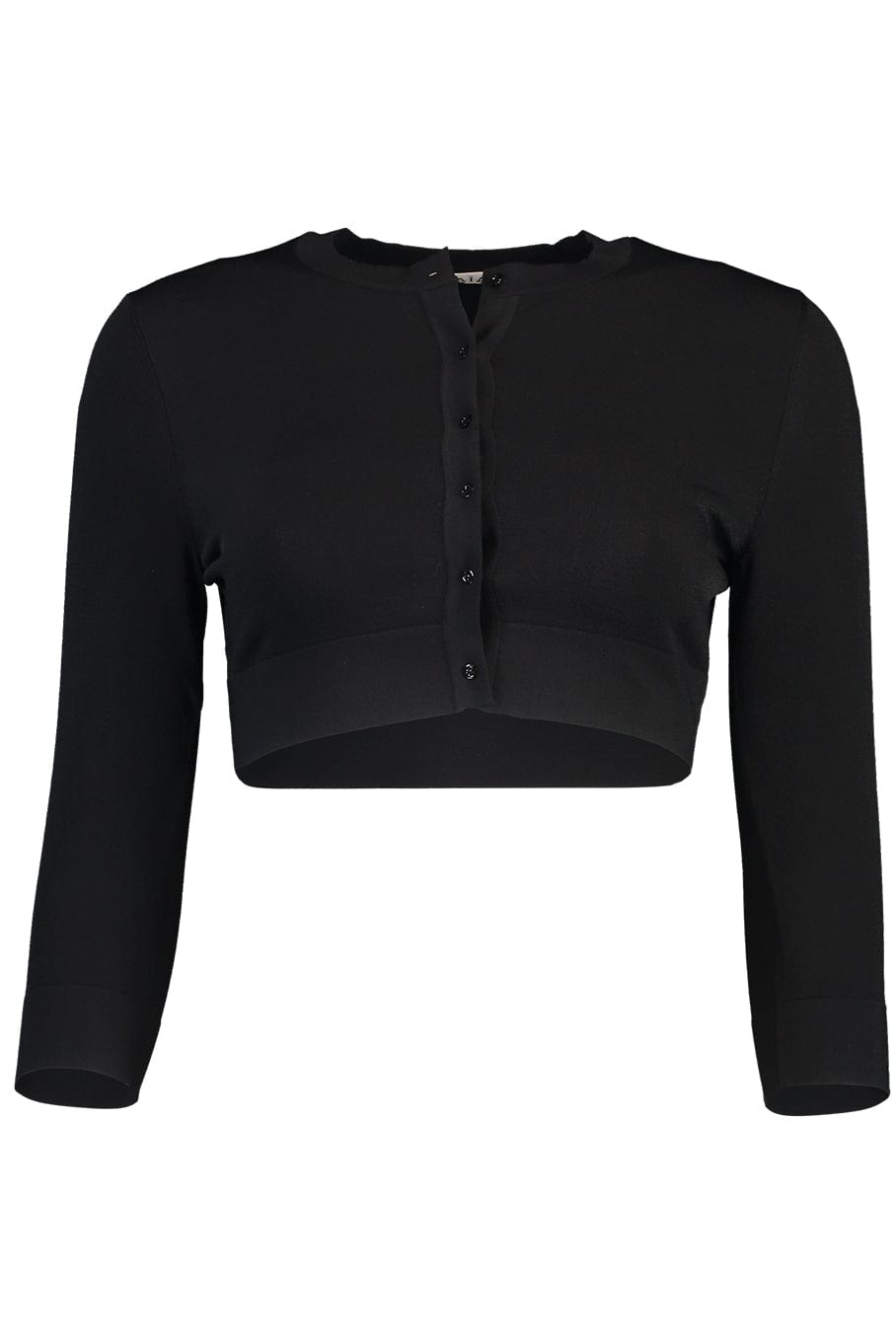 ALAÏA-Cropped Cardigan-