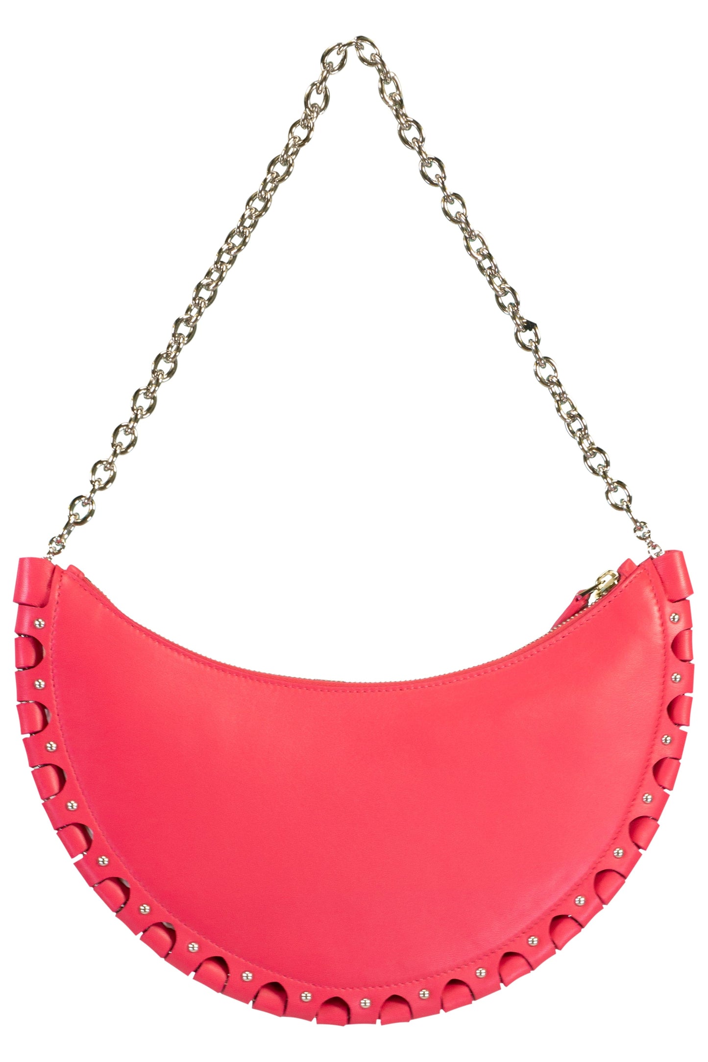 ALAÏA-Half Moon Chain Bag-FRAMBOIS