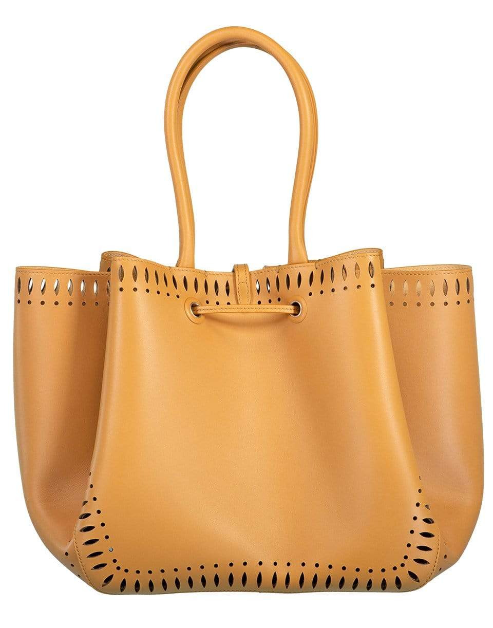 ALAÏA-Tan Angele 25 Shoulder Bag-TAN