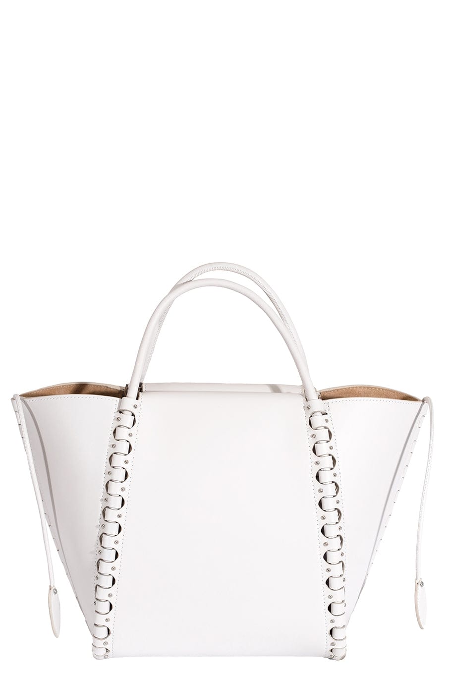ALAÏA-Small Le Hinge Bag - Blanc-BLANC
