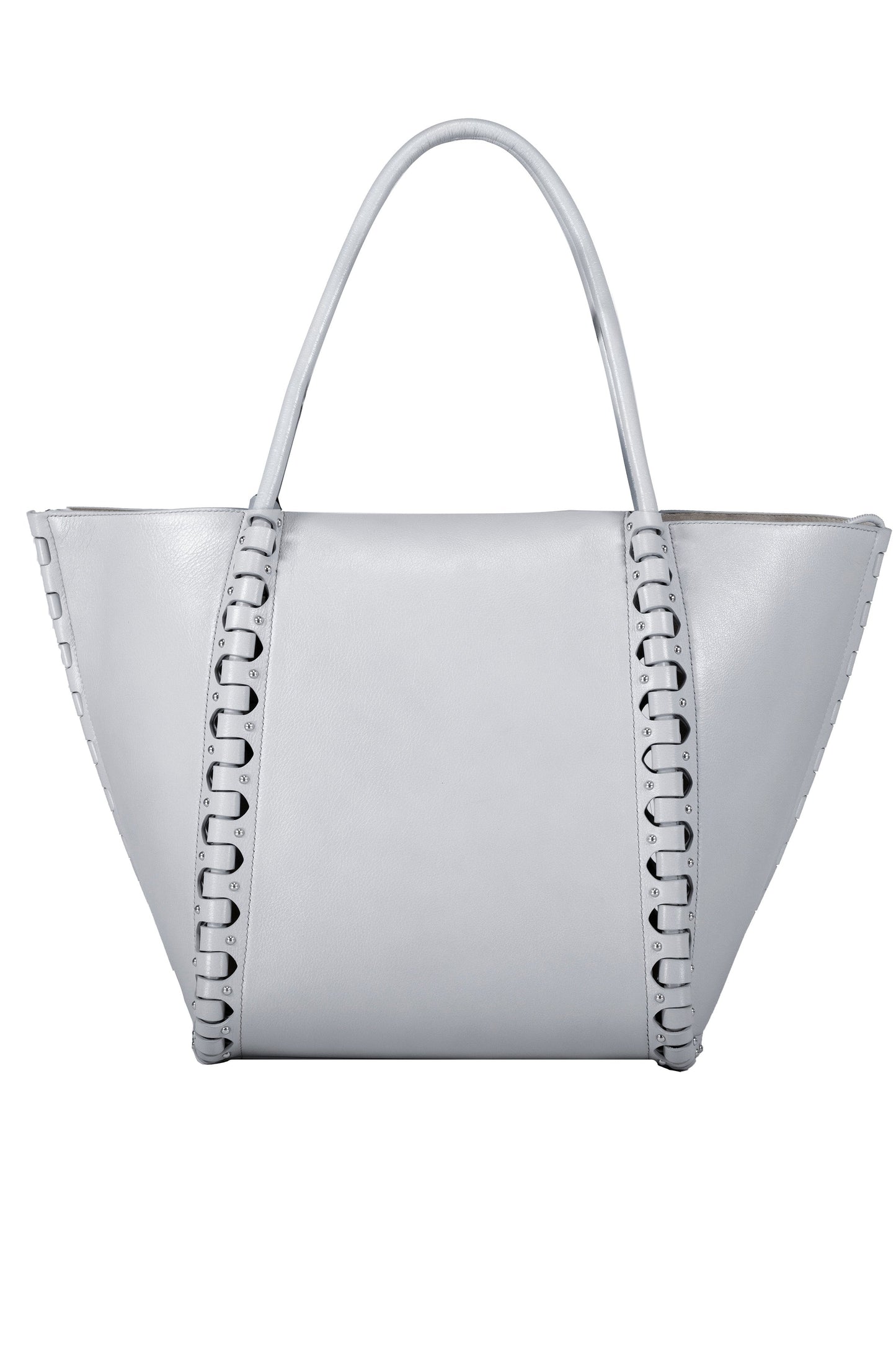 ALAÏA-Hinge Tote-NUAGE
