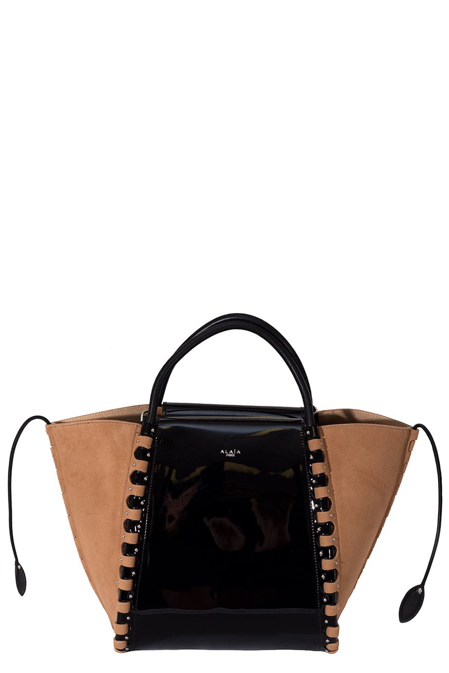 ALAÏA-Small Le Hinge Bag - Rose Noir-ROSE/NOI