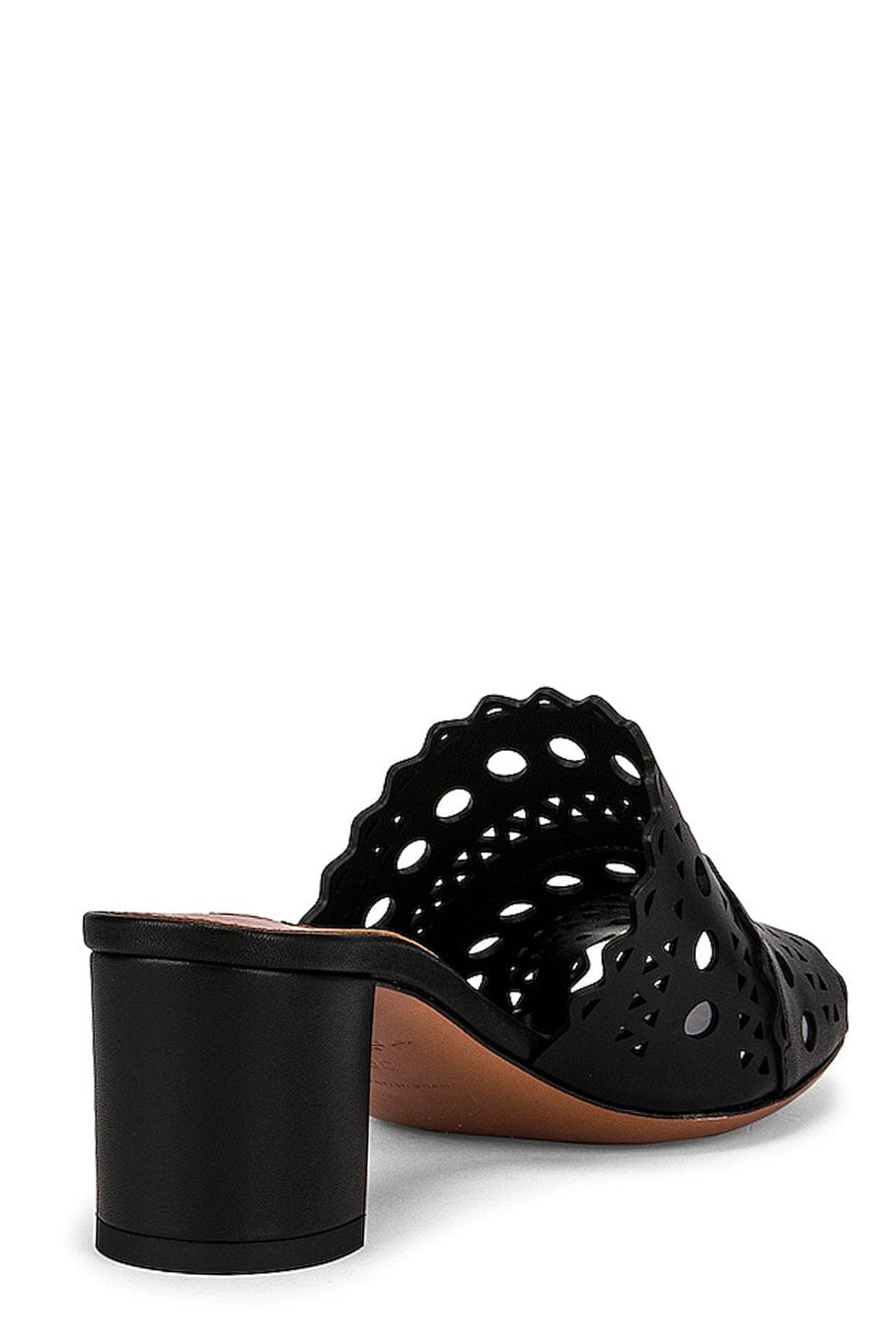 ALAÏA-Vienne Mule - Noir-