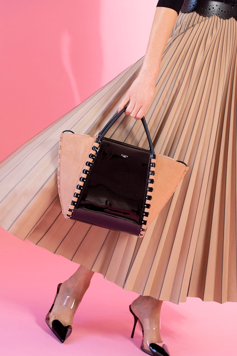 ALAÏA-Mule Coeur Mule-