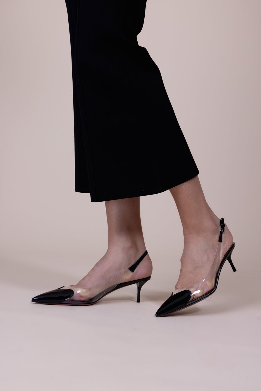 ALAÏA-Slingback Heart Pump-