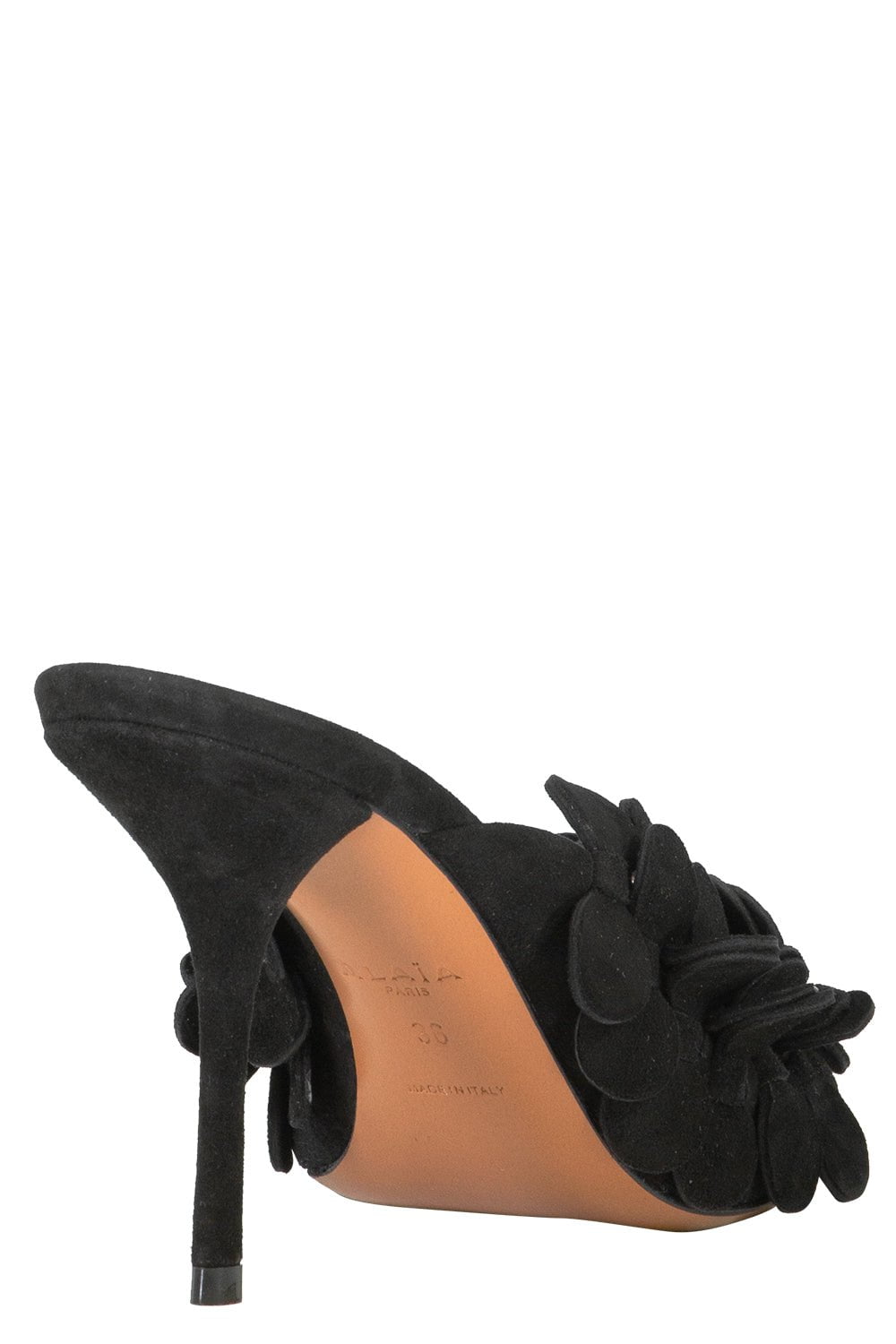 ALAÏA-Confettis Heel - Black-