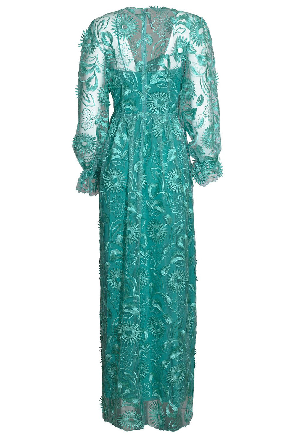 alberta ferretti green dress Ellie Wilde EW35085