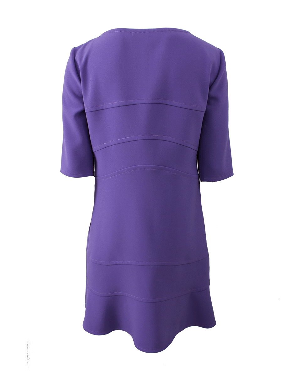 ALBERTA FERRETTI-Flounce Hem Dress-