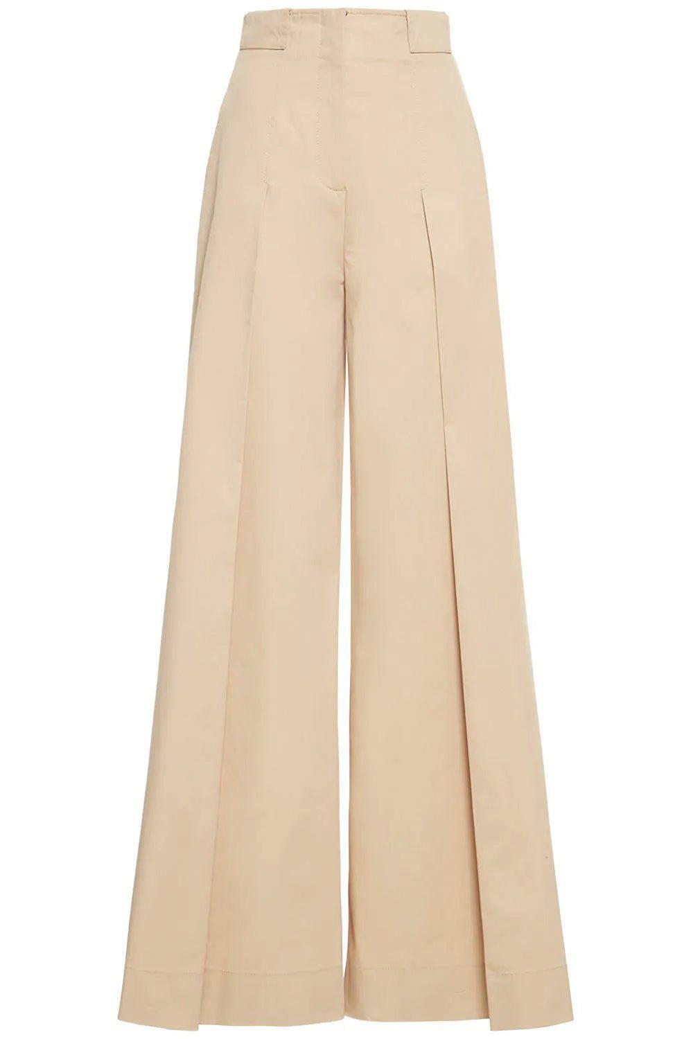 ALBERTA FERRETTI-Gabardine Pants-