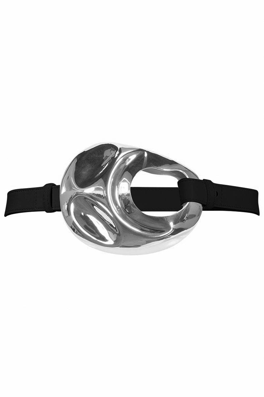 ALEJANDRA ALONSO ROJAS-Leather Belt - Black-BLACK