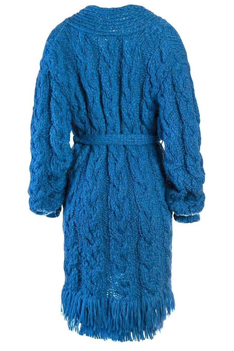 ALEJANDRA ALONSO ROJAS-Long Sleeve Cardigan With Belt-