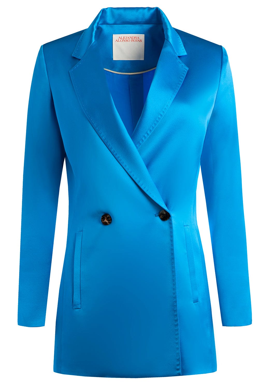 ALEJANDRA ALONSO ROJAS-Classic Double Breasted Jacket-