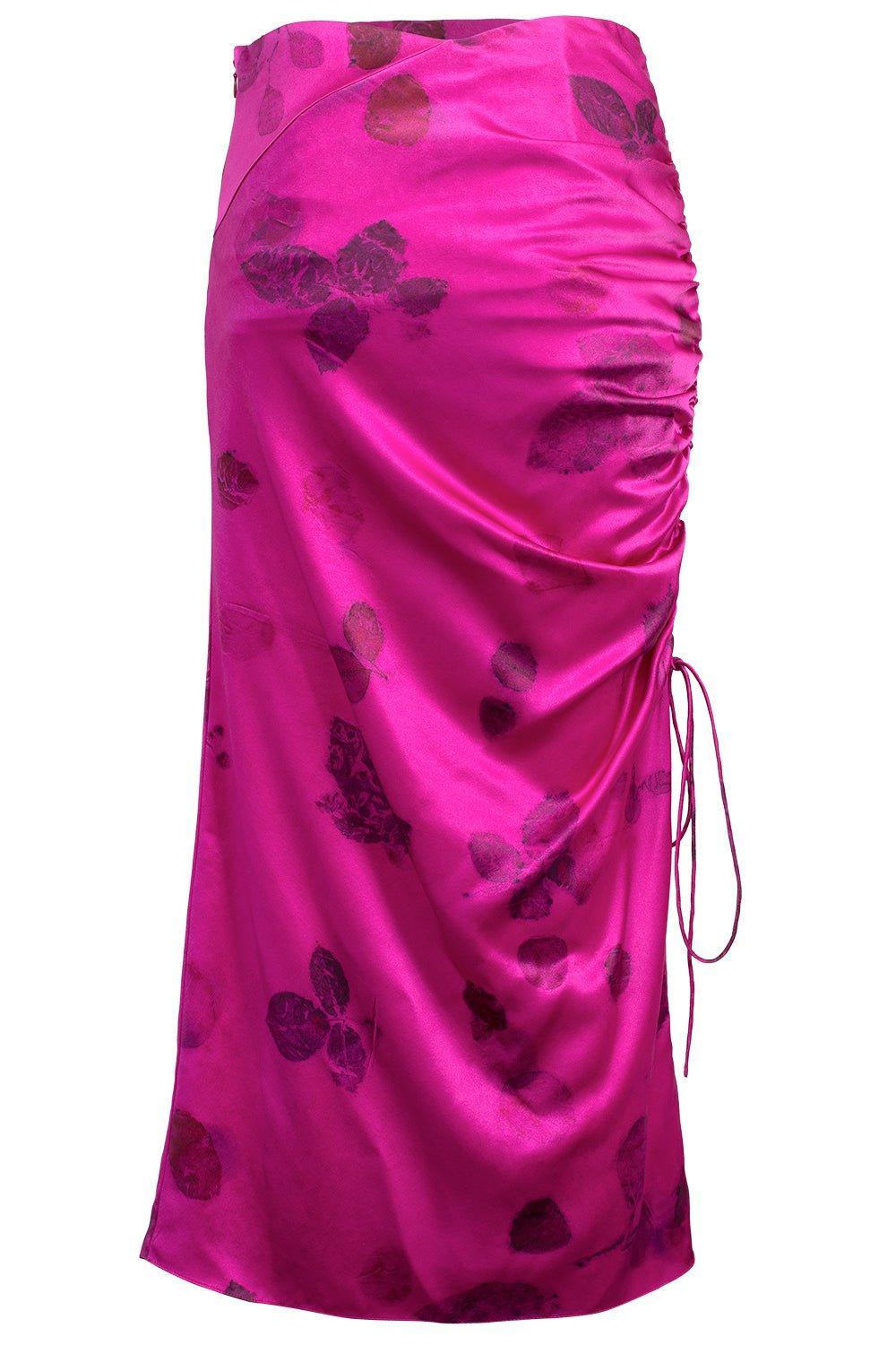 ALEJANDRA ALONSO ROJAS-Ruched Skirt-