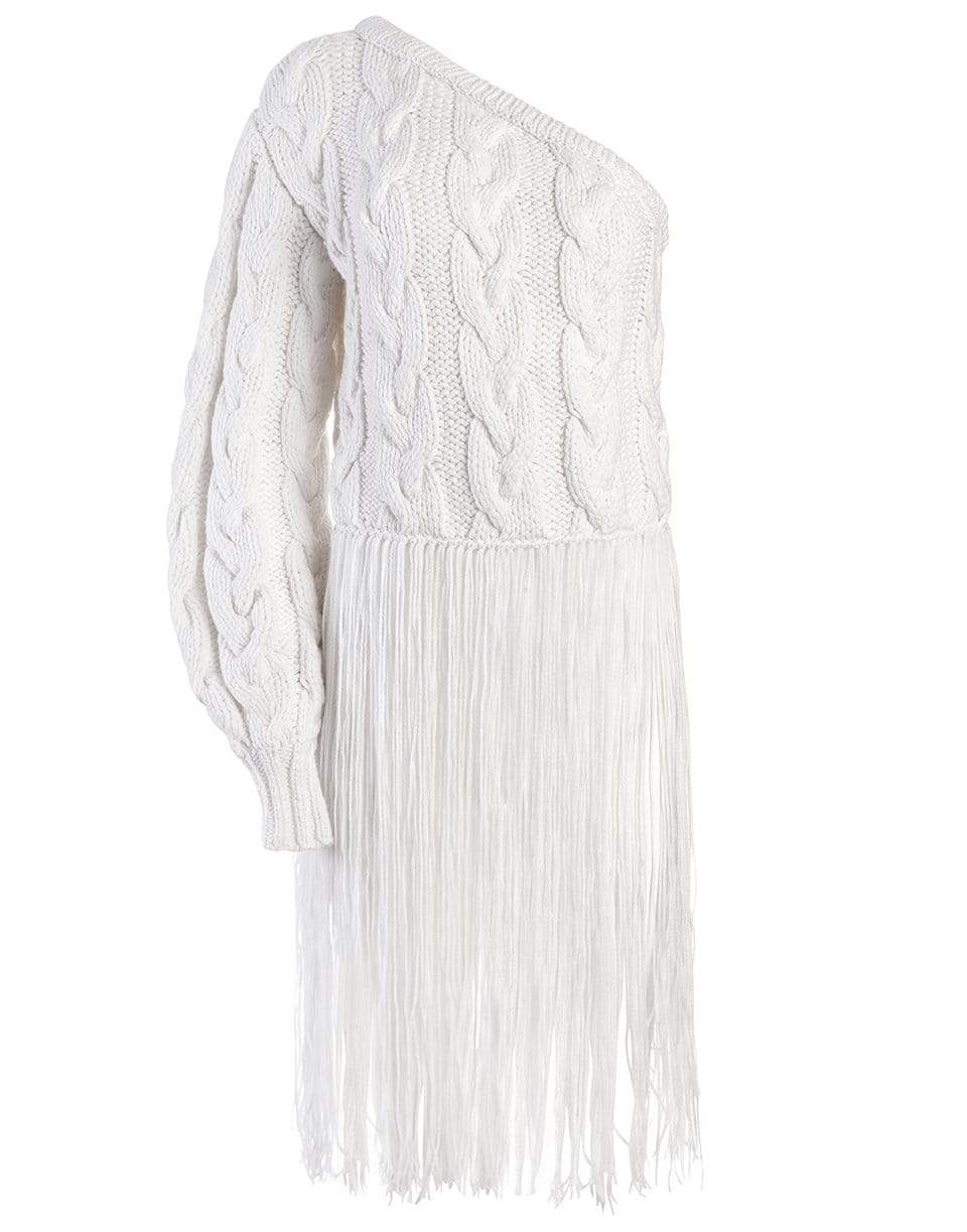 ALEJANDRA ALONSO ROJAS-One Shoulder Sweater With Fringes-