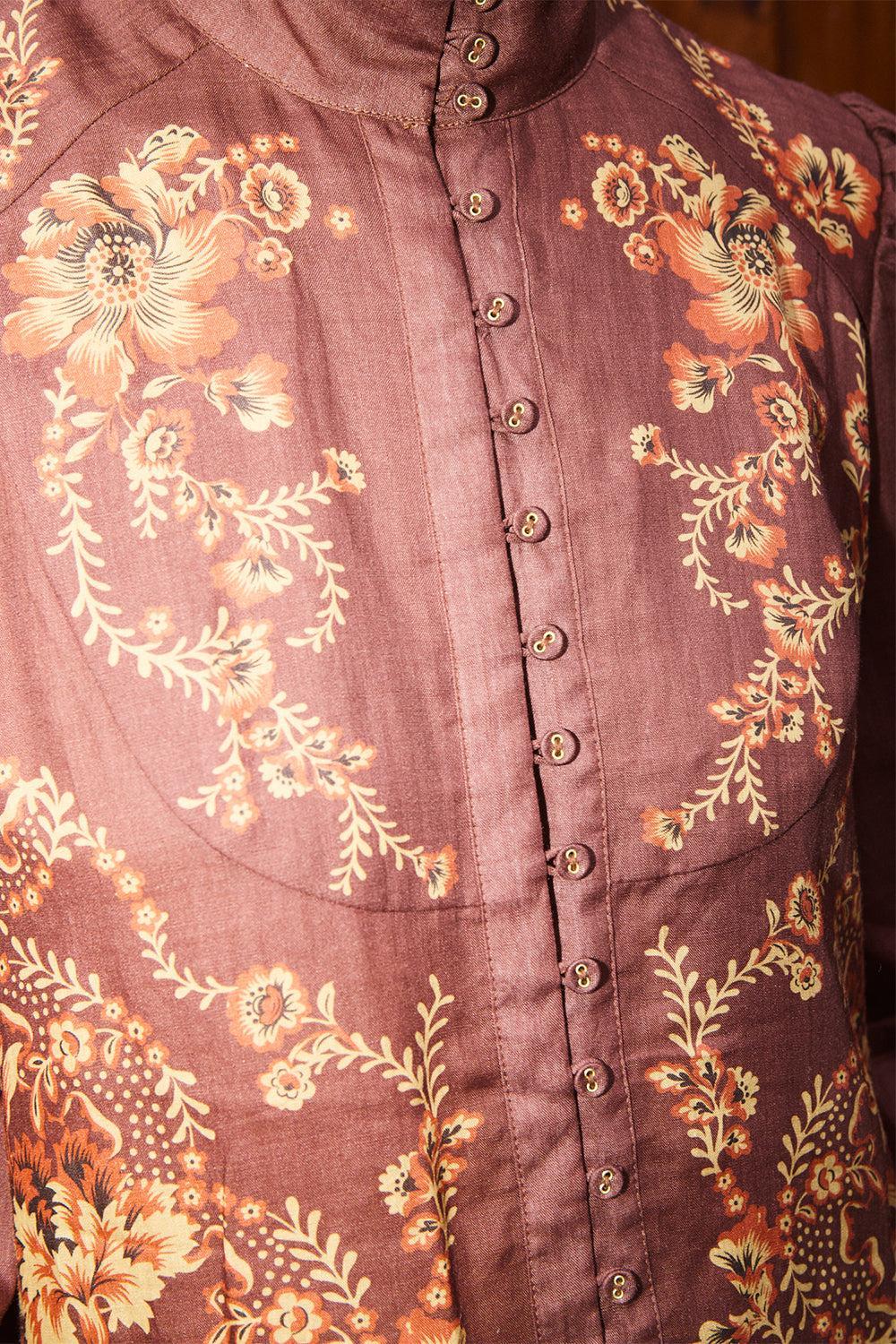 Seraphina Mini Dress-BURGUNDY-2-CLOTHINGDRESSCASUAL-ALEMAIS