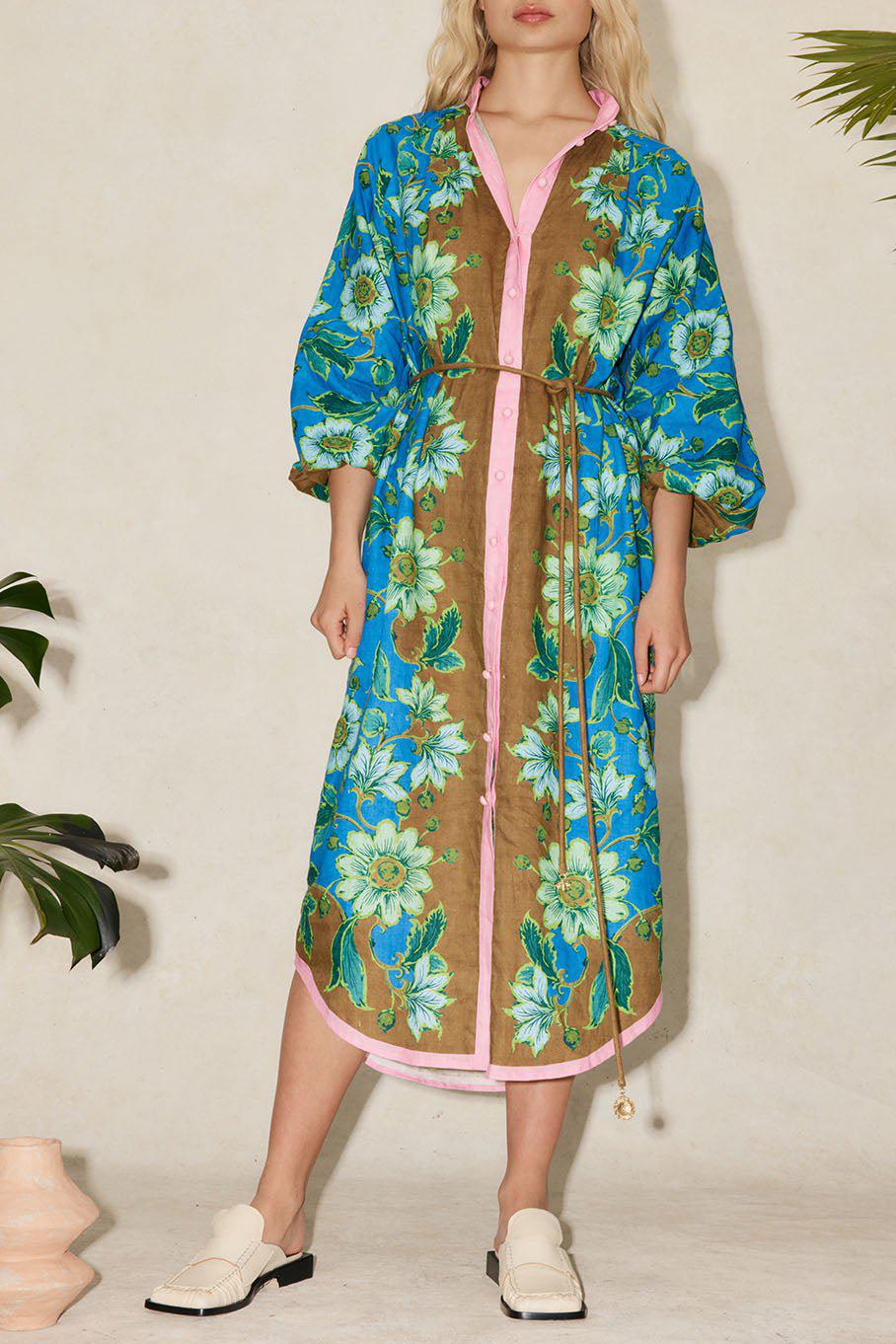 ALEMAIS-Winne Shirtdress-