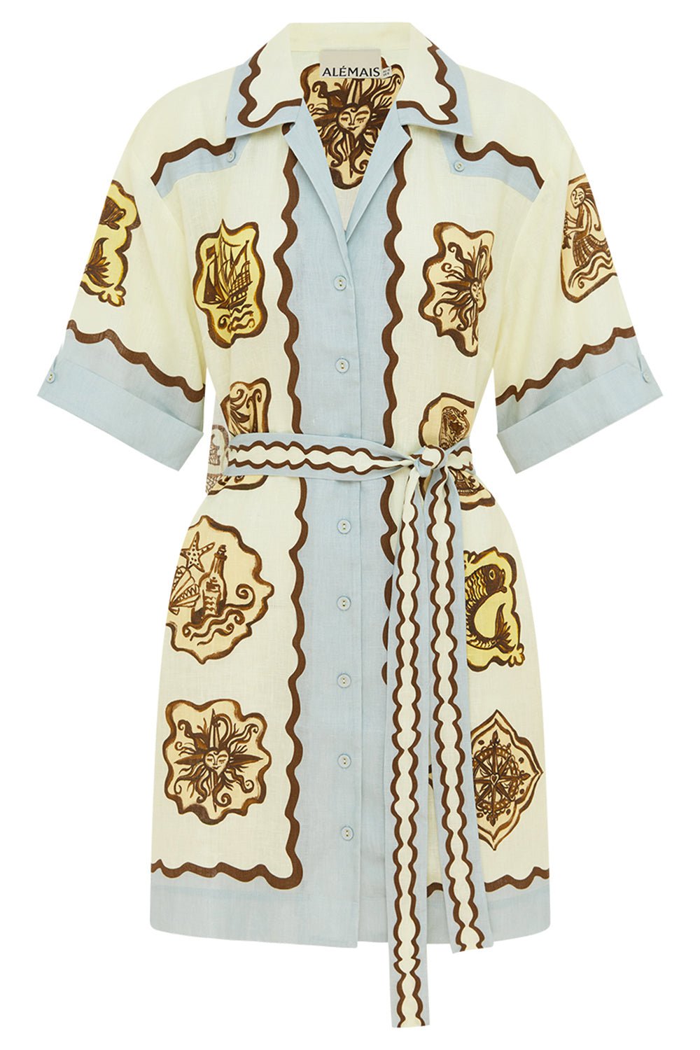ALEMAIS-Relic Mini Dress-