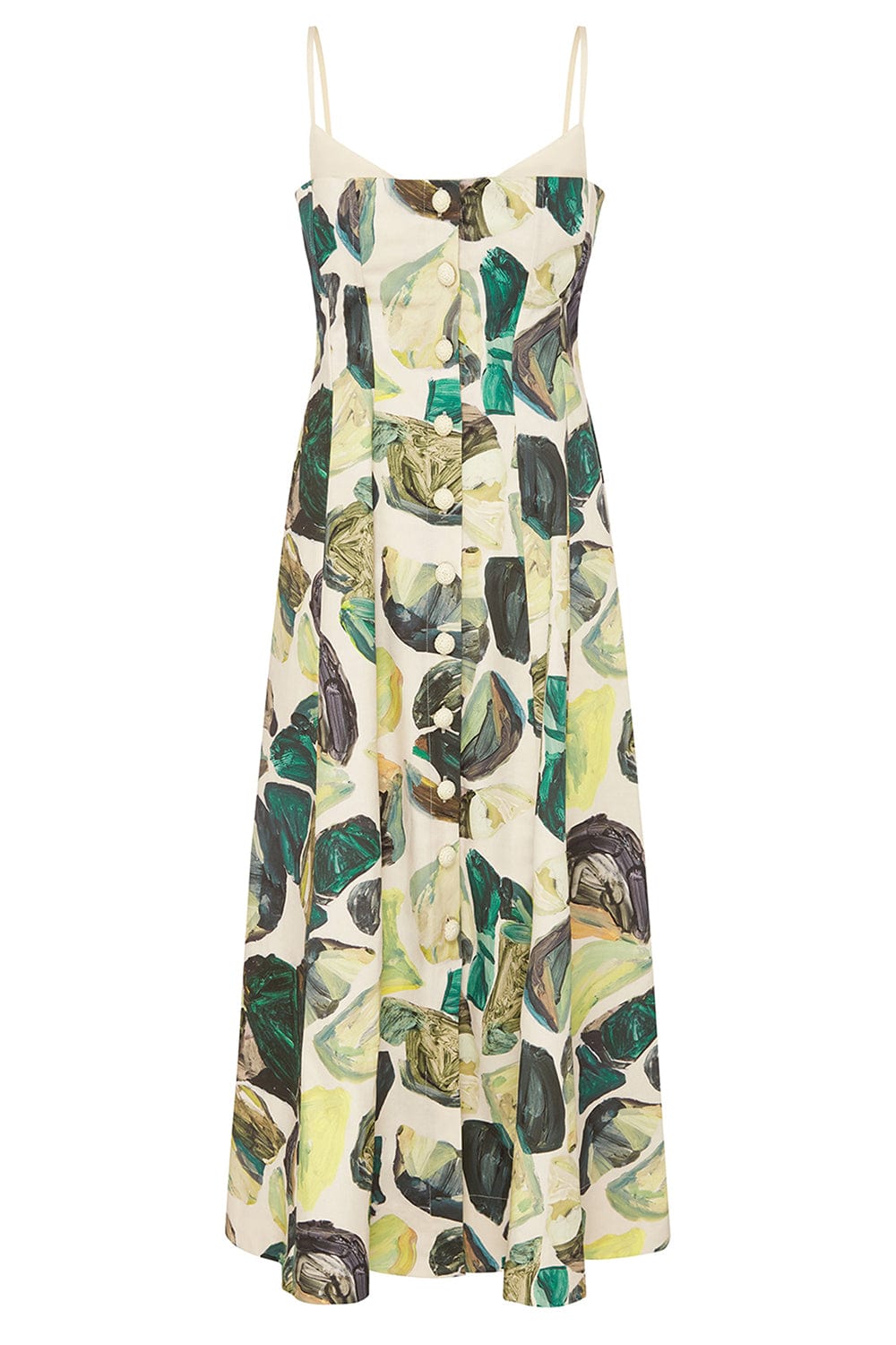 ALEMAIS-Siena Bandeau Midi Dress-
