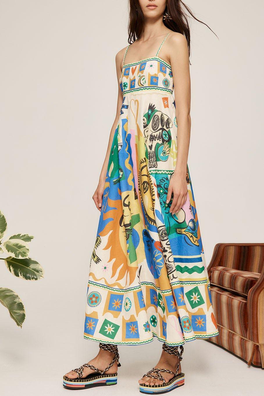 ALEMAIS-Soleil Dress-