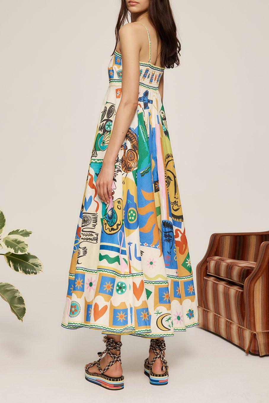 ALEMAIS-Soleil Dress-
