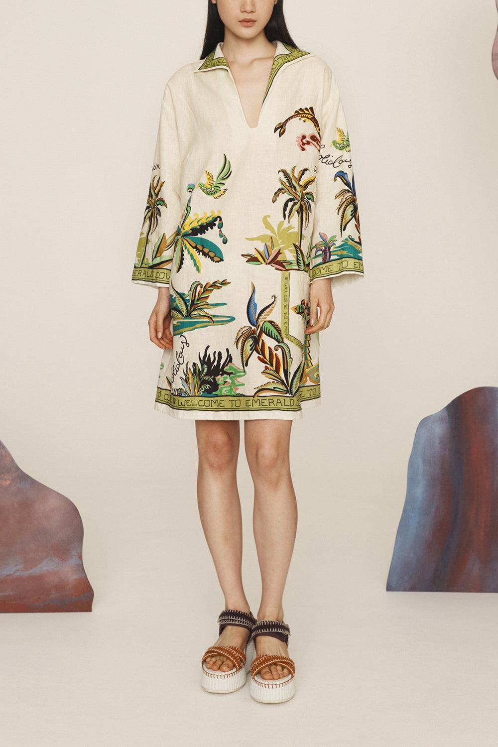 Day Dream Dress-MULTI-0-CLOTHINGDRESSCASUAL-ALEMAIS