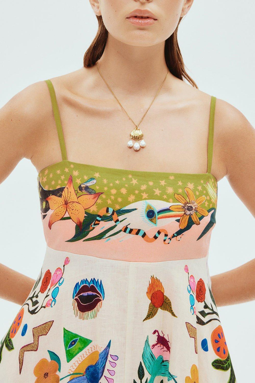 evergreen mini dress Evergreen Mini Dress