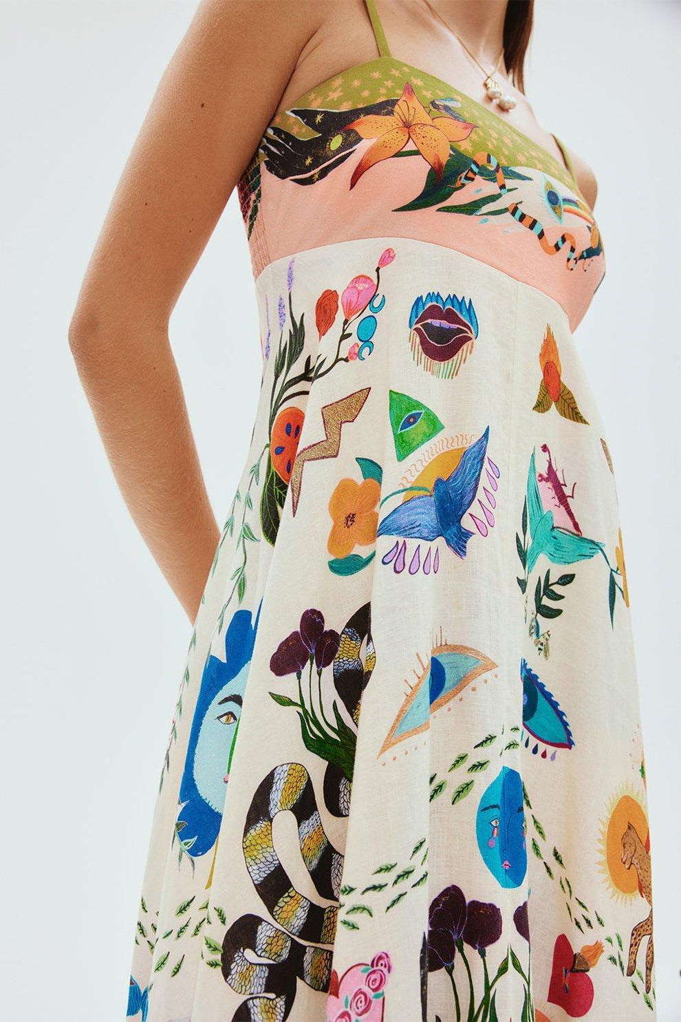 Evergreen Mini Dress
