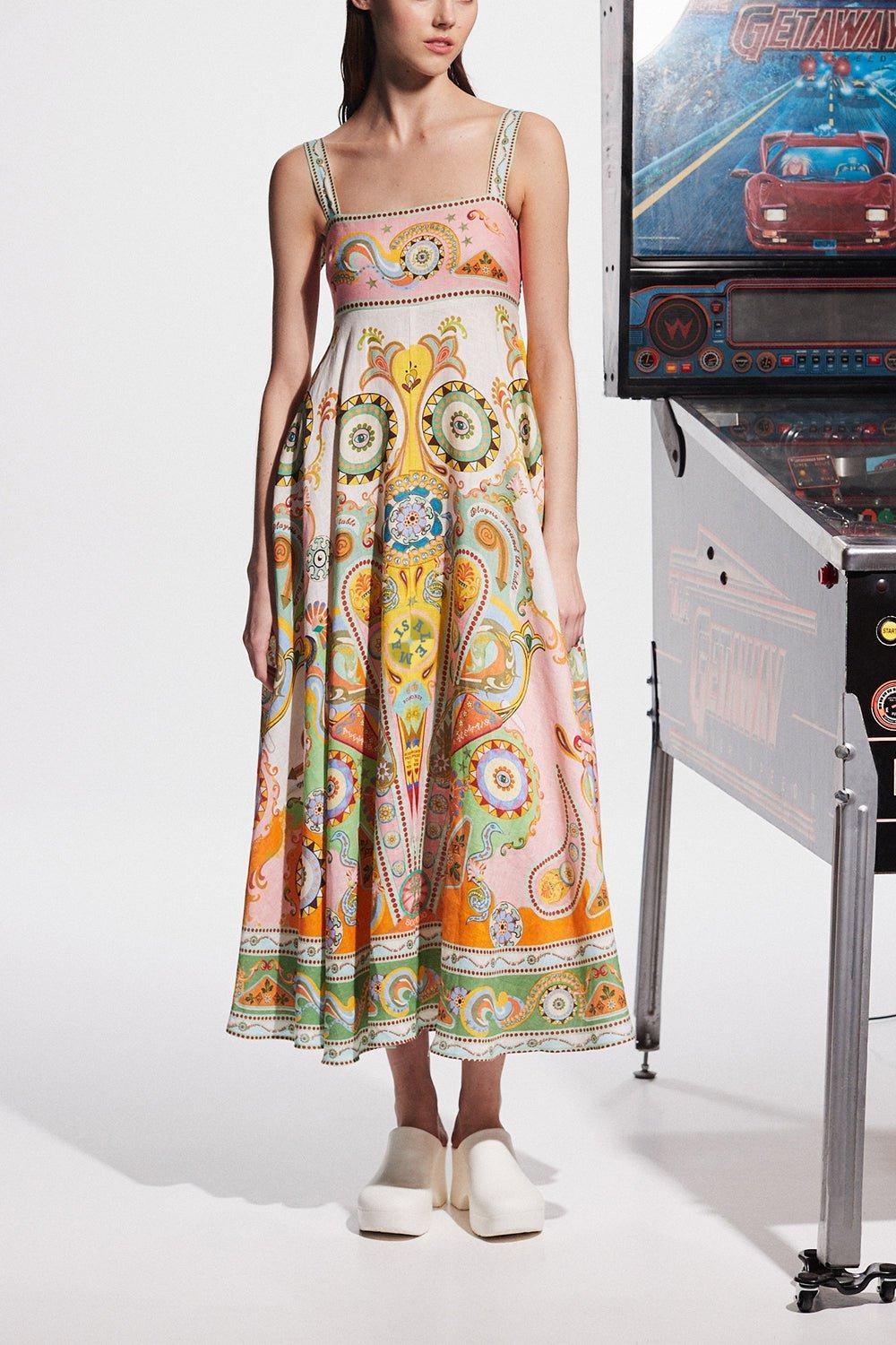 ALEMAIS-Pinball Sundress-