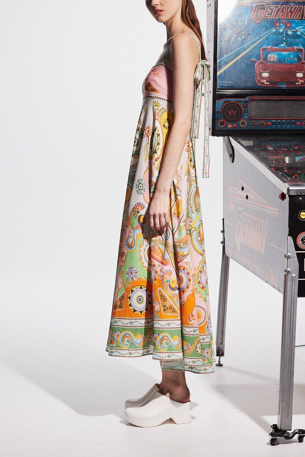 ALEMAIS-Pinball Sundress-