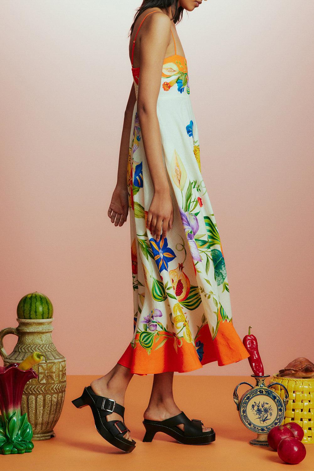 ALEMAIS-Flores Sundress-