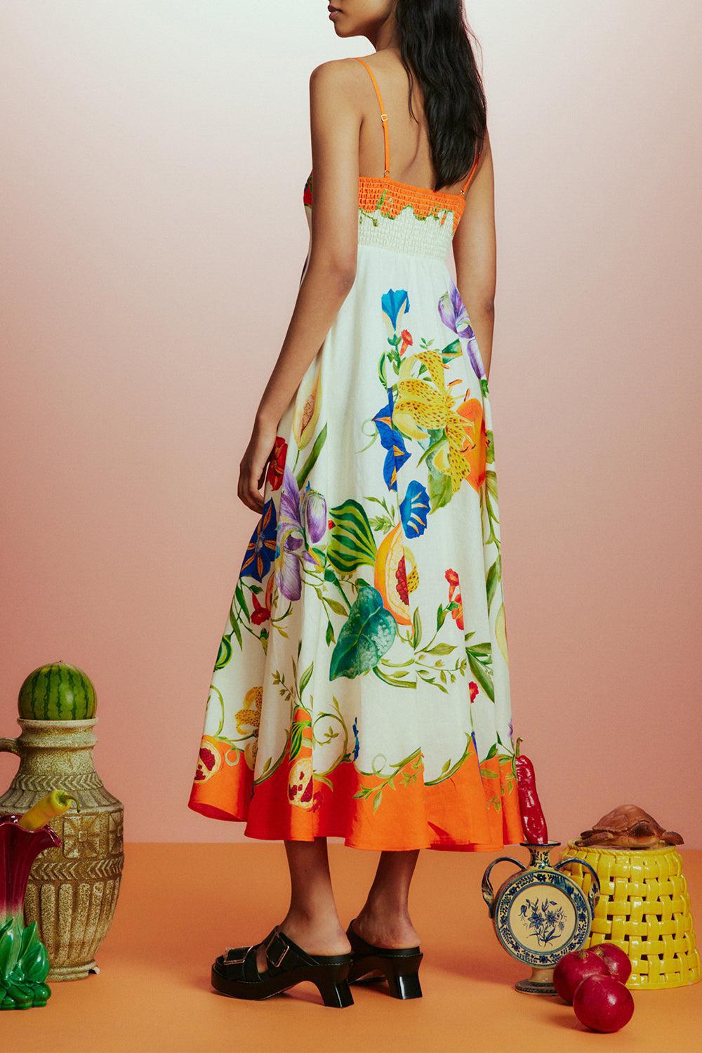ALEMAIS-Flores Sundress-