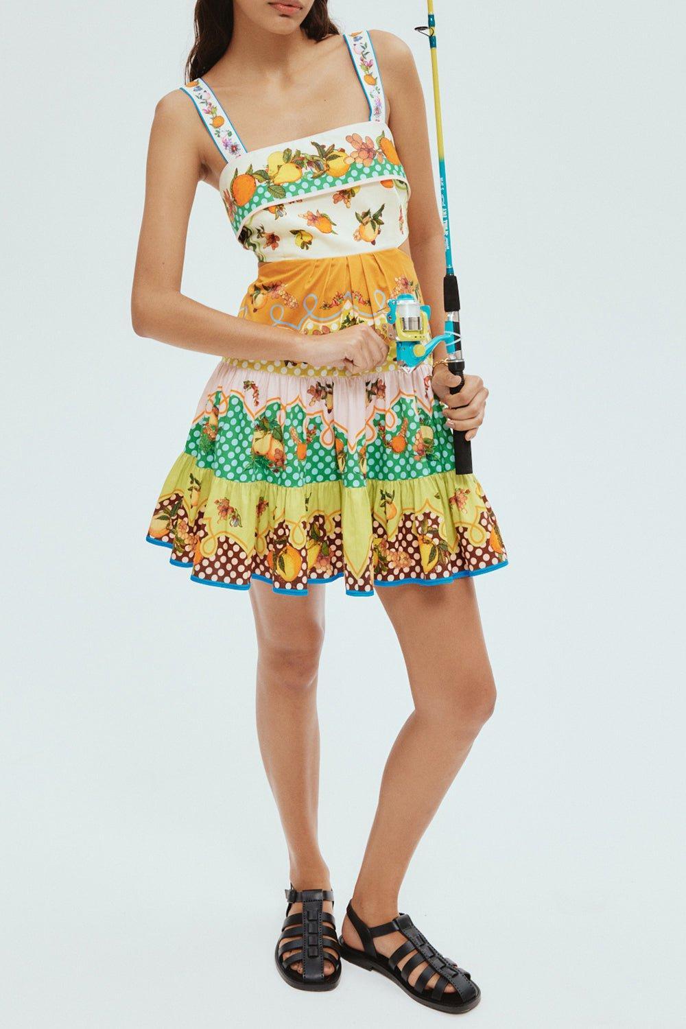 ALEMAIS-Lemonis Mini Dress-