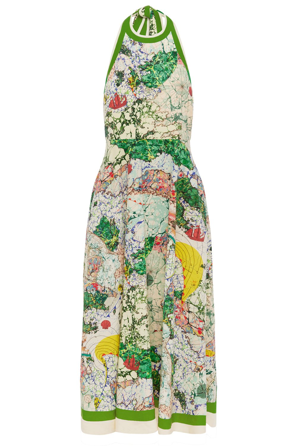 ALEMAIS-Odyssey Halter Dress-