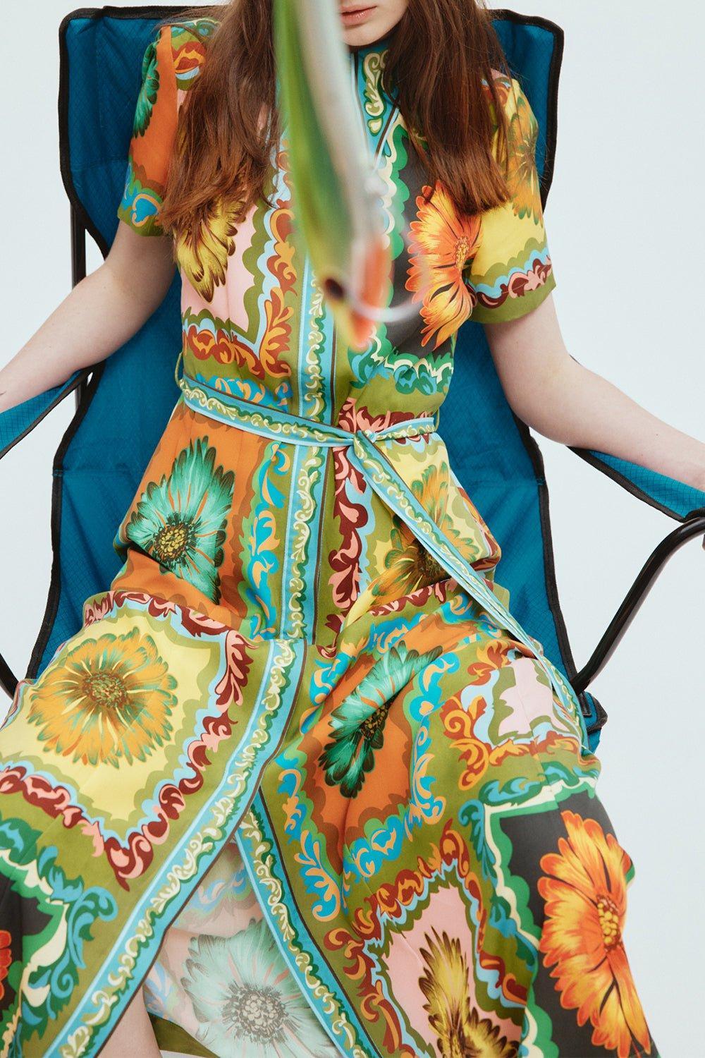ALEMAIS-Disco Daisy Shirtdress-