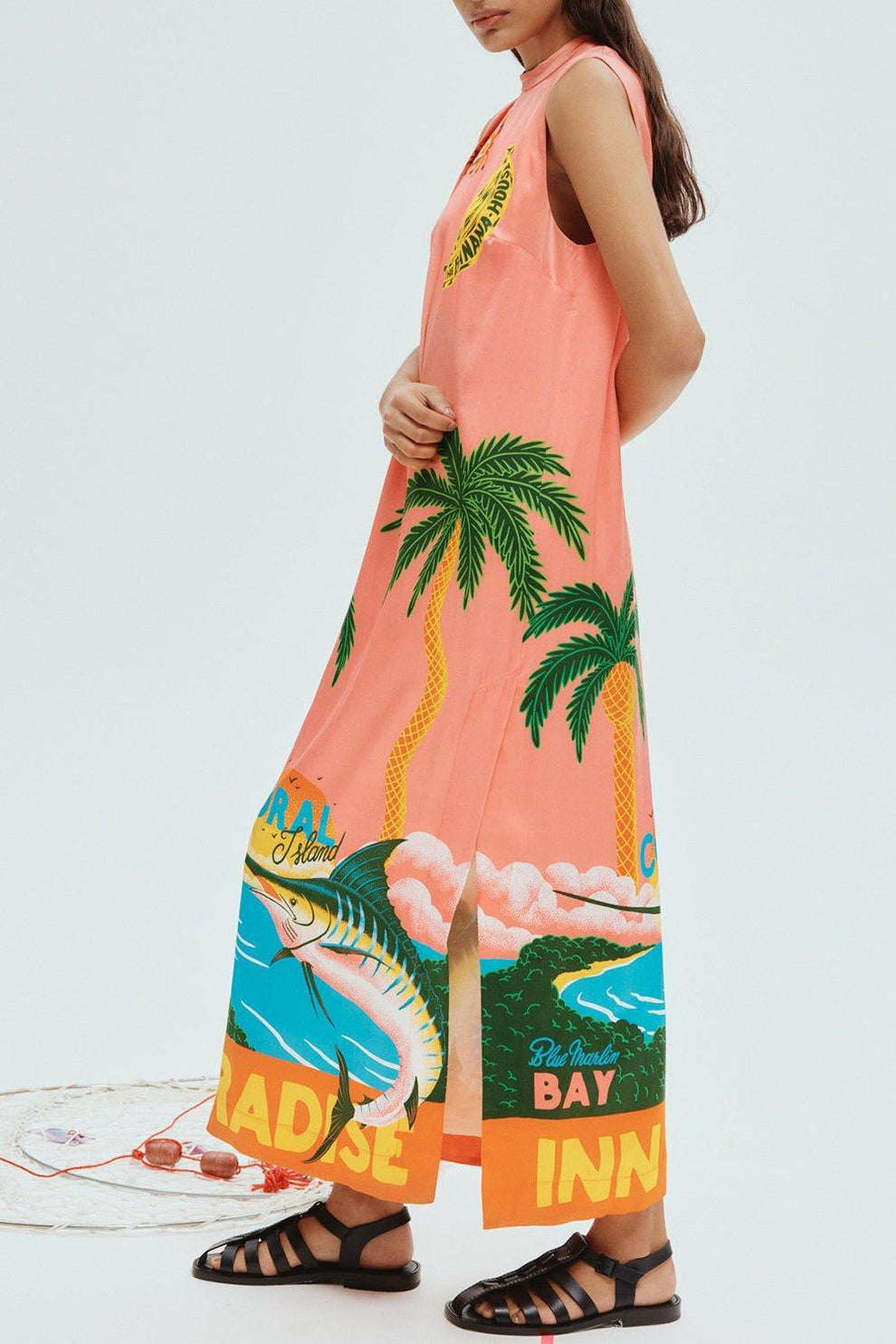 alemais paradiso silk midi dress Paradiso Midi Dress
