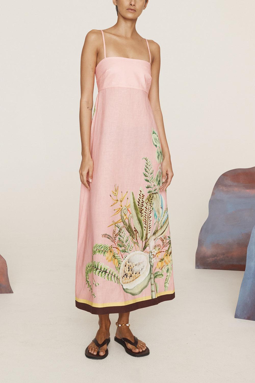 Papaya Sundress-PINK-2-CLOTHINGDRESSCASUAL-ALEMAIS
