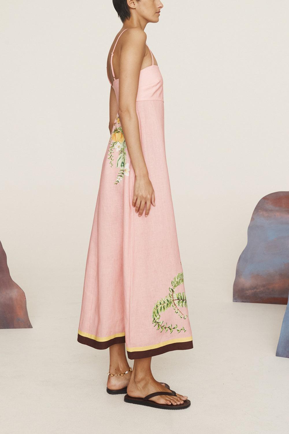 Papaya Sundress-PINK-2-CLOTHINGDRESSCASUAL-ALEMAIS