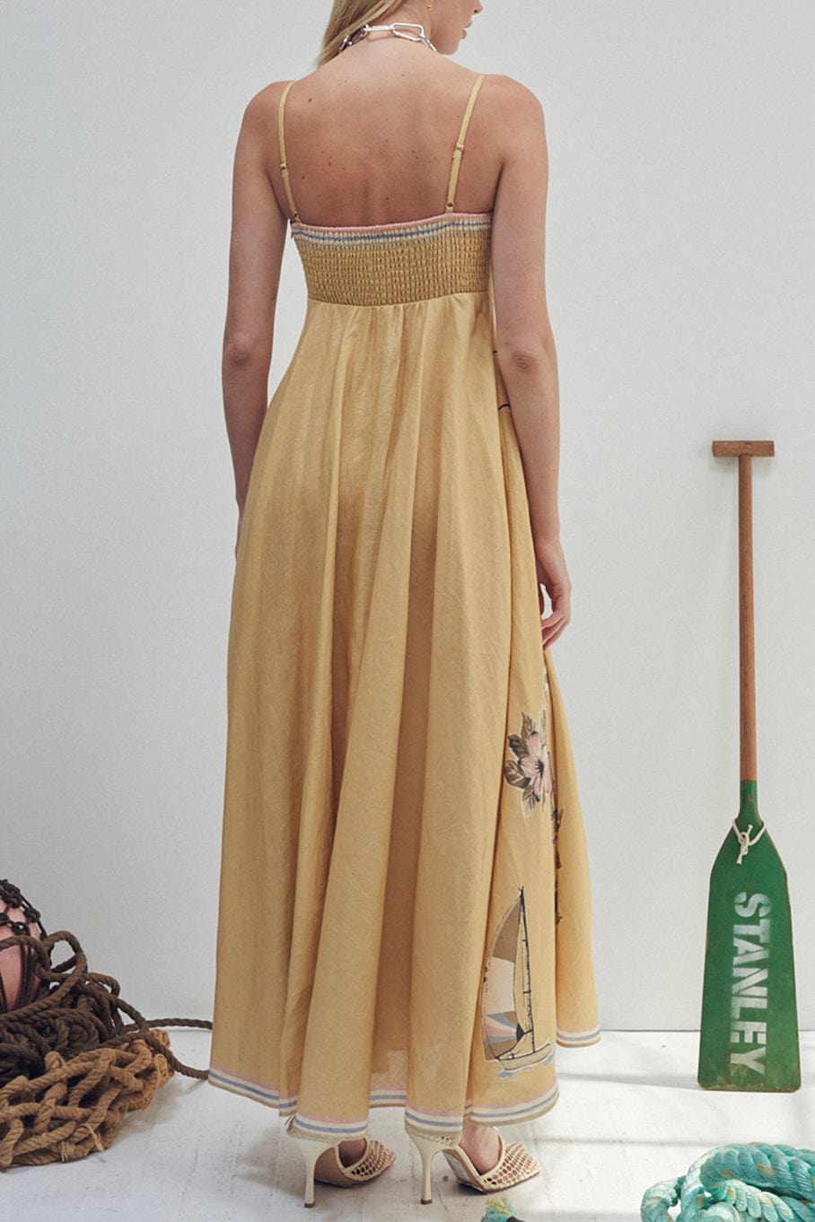 ALEMAIS-Sunset Shades Sundress-