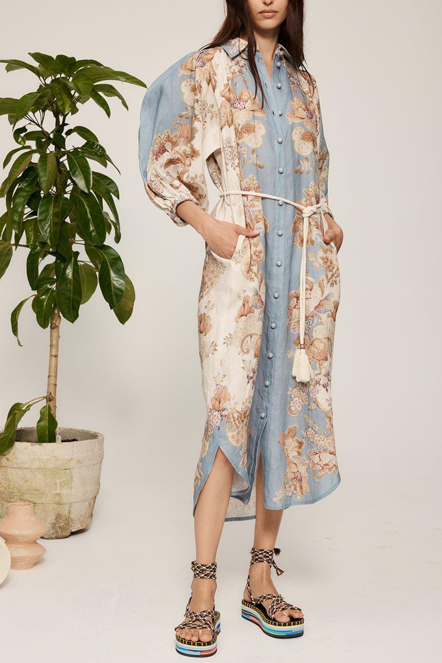 ALEMAIS-Blythe Shirt Dress-