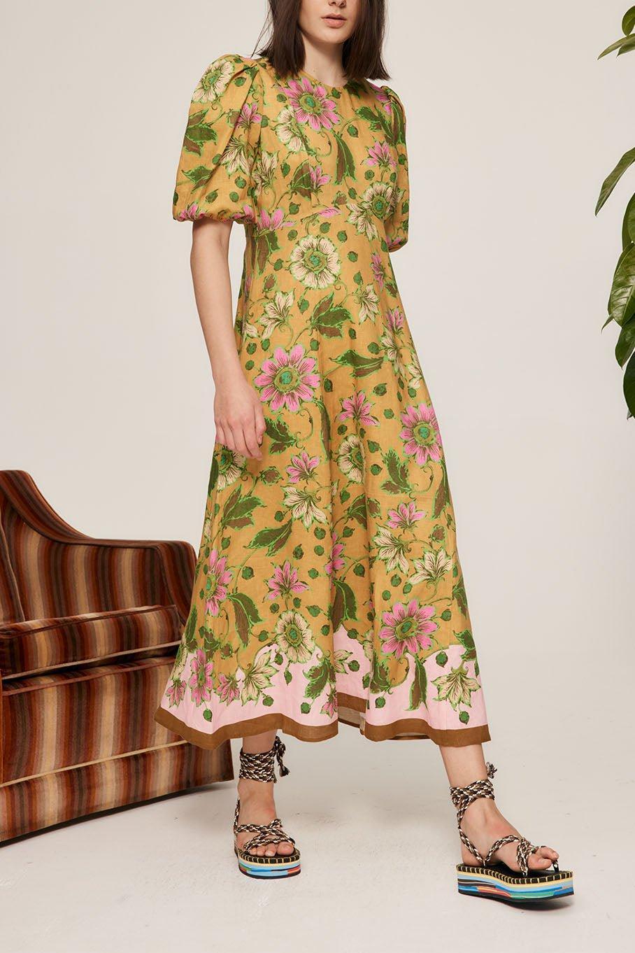 ALEMAIS-Winnie Midi Dress-