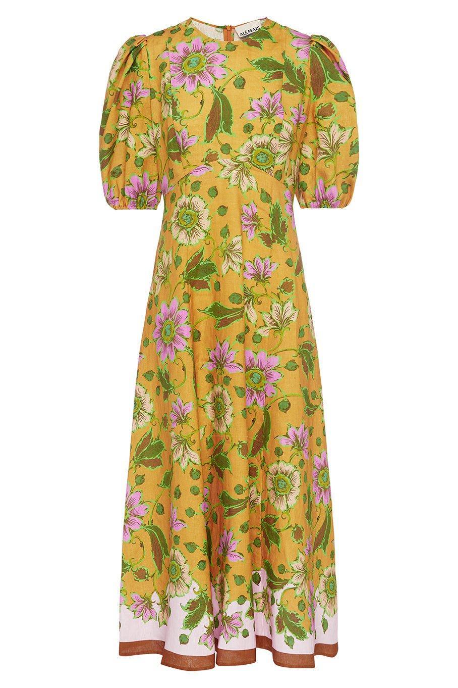 ALEMAIS-Winnie Midi Dress-