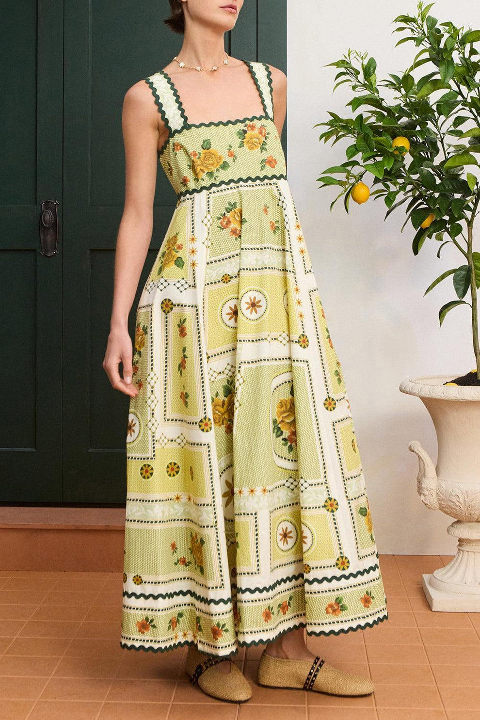 Alemais Dixie Summer Dress 8 AU/UK (4 US)